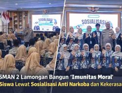 SMAN 2 Lamongan Bangun “Imunitas Moral” Siswa Lewat Sosialisasi Anti Narkoba dan Kekerasan