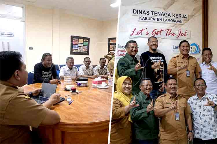 Sarbumusi Lamongan dan Disnaker Perkuat Sinergi Jelang May Day 2026 MDN