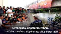 Semangat Mojopahit Membara! 14 Kabupaten/Kota Siap Adu Cepat di Kejurprov Dayung Piala Gubernur Jatim 2026