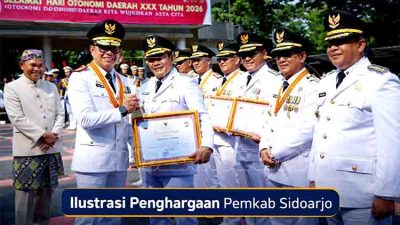 Sidoarjo Raih Penghargaan Kinerja Tertinggi Nasional, Bupati Subandi: Bukti Semangat Pelayanan dan Pembangunan