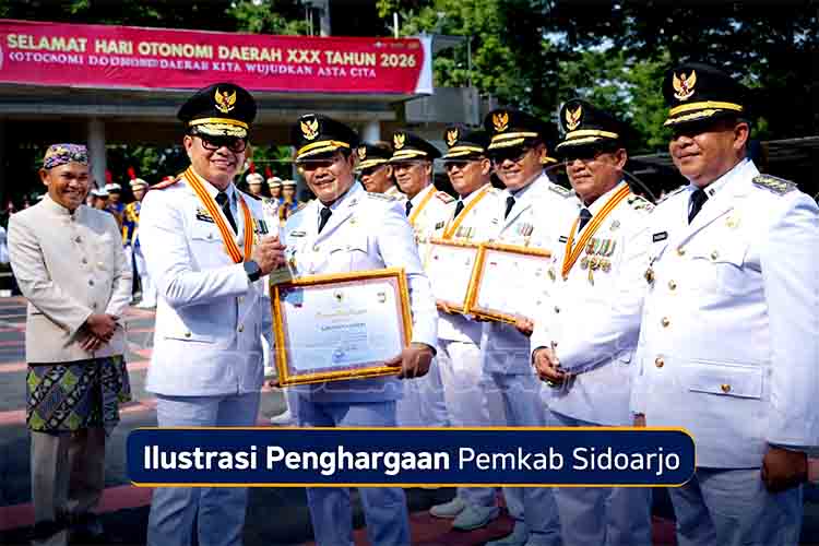 Sidoarjo Raih Penghargaan Kinerja Tertinggi Nasional MDN