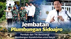 Sinergi Bangun Sidoarjo, Pemkab dan TNI Siap Wujudkan Jembatan Plumbungan