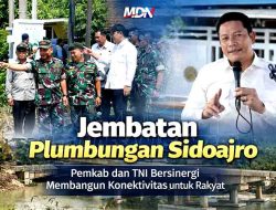 Sinergi Bangun Sidoarjo, Pemkab dan TNI Siap Wujudkan Jembatan Plumbungan