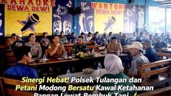 Sinergi Polsek Tulangan dan Petani