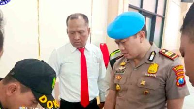 Sipropam Polres Lamongan Gelar Tes Urine Mendadak