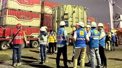 Sokong Kelistrikan Jantung Jawa Timur, 6 Unit IBT GISTET 500 kV Waru Tiba di Pelabuhan Mirah, Tanjung Perak