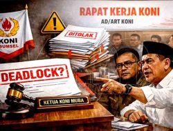 Suksesi Ketua KONI Muba Tersendat, Rakerkab Jadi Penentu Arah