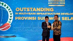 Sulsel Raih Penghargaan Nasional, Bukti Nyata Komitmen Pembangunan Infrastruktur