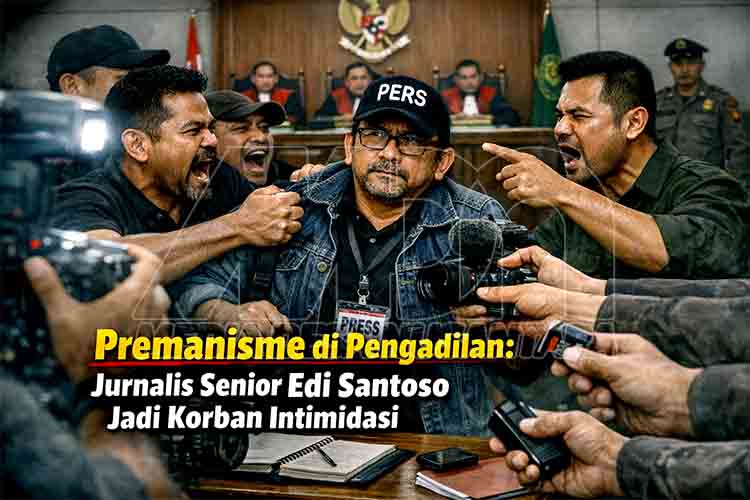 Wartawan Berita Keadilan Diintimidasi Saat Kawal Sidang Tambang Ilegal di Lamongan