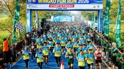 Wingko Fun Run 2026 Meriahkan Babat, Ratusan Pelari Ramaikan Ajang Perdana