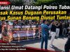 Aliansi Umat Datangi Polres Tuban, Desak Kasus Dugaan Perusakan Situs Sunan Bonang Diusut Tuntas