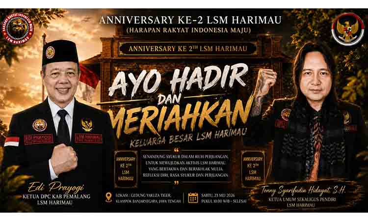 Anniversary LSM HARIMAU