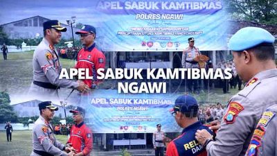 Apel Sabuk Kamtibmas Ngawi
