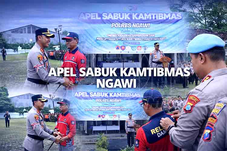 Apel Sabuk Kamtibmas Ngawi