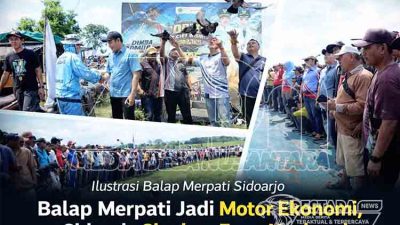 Merpati Sprint Bikin Ekonomi Terbang, Sidoarjo Siap Jadi Pusat Nasional