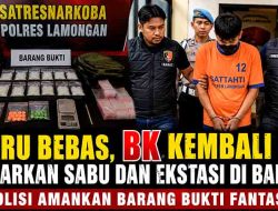 Residivis Pengedar Sabu dan Ekstasi Digerebek di Babat, Satresnarkoba Polres Lamongan Sita Puluhan Gram Narkoba