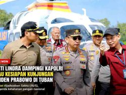 Bupati Lindra Dampingi Kapolri Tinjau Kesiapan Kunjungan Presiden Prabowo di Tuban