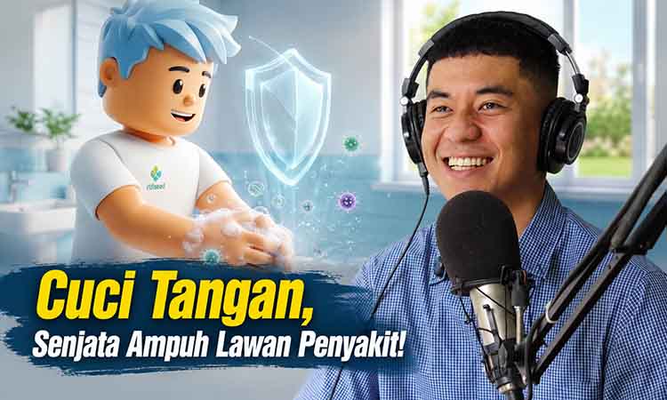 Cuci tangan, lawan penyakit!