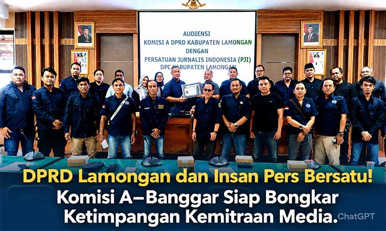DPRD Lamongan dan Insan Pers Bersatu! Komisi A–Banggar Siap Bongkar Ketimpangan Kemitraan Media