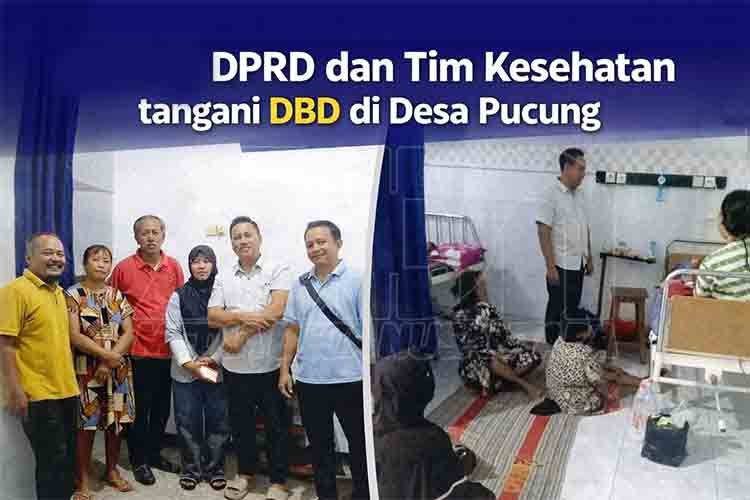 DPRD dan Tim Kesehatan Turun Langsung Tangani Kasus DBD di Desa Pucung