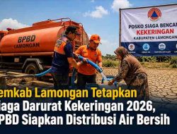 Pemkab Lamongan Tetapkan Siaga Darurat Kekeringan 2026, BPBD Siapkan Distribusi Air Bersih