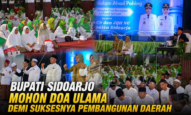 Doa bersama di Sidoarjo MDN