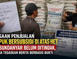 Dugaan Penjualan Pupuk Bersubsidi di Atas HET di Sukoanyar Belum Ditindak, Media Tegaskan Berita Berbasis Bukti