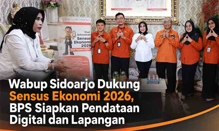 Dukung Sensus Ekonomi 2026 Sidoarjo