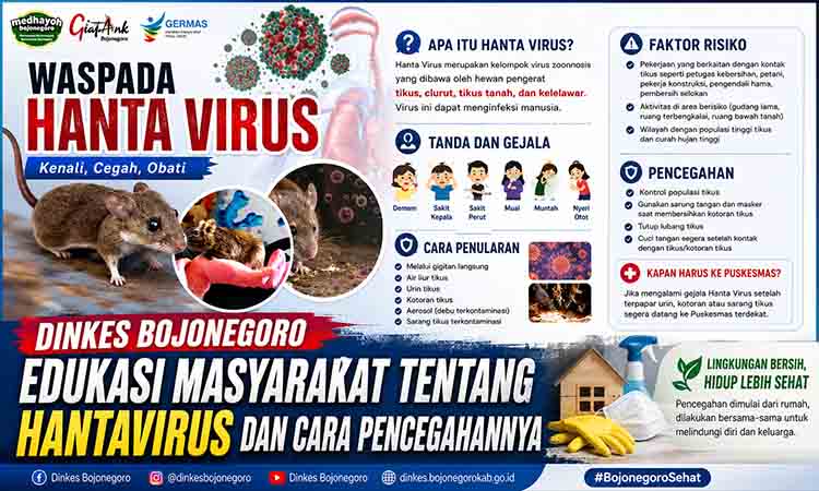 Edukasi tentang pencegahan hantavirus