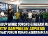 Wabup Mimik Dorong Generasi Muda Aktif Sampaikan Aspirasi Lewat Forum Ruang Kebersamaan