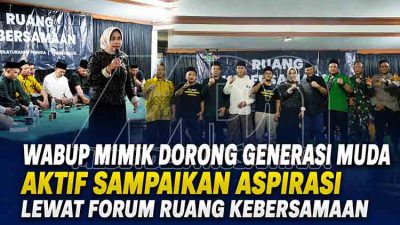 Forum komunitas dan aspirasi generasi muda MDN