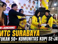 GMTC Surabaya Resmi Diluncurkan, Puluhan Komunitas Kopi se-Jatim Bersatu di Convention Hall