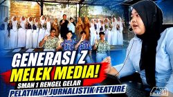 “Gen Z Tuban Naik Level! Diklat Jurnalistik SMAN 1 Rengel Cetak Talenta Media Kreatif dan Kritis”