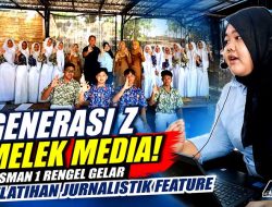 “Gen Z Tuban Naik Level! Diklat Jurnalistik SMAN 1 Rengel Cetak Talenta Media Kreatif dan Kritis”
