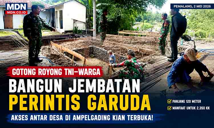 Gotong Royong TNI–Rakyat Pecah Kebuntuan Akses mdn