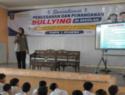 Polres Ngawi Edukasi Pelajar Cegah Bullying dan Narkoba Sejak Dini