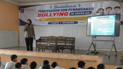 Polres Ngawi Edukasi Pelajar Cegah Bullying dan Narkoba Sejak Dini
