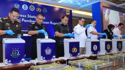 Polri dan Bank Indonesia Musnahkan 466.535 Lembar Uang Rupiah Palsu, Perkuat Sinergi Jaga Kedaulatan Rupiah