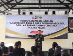 Polres Kediri Resmikan Revitalisasi Area Pintu II, Hadirkan Parkir Baru dan Wajah Lebih Asri