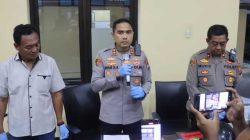 Polres Pacitan Amankan Dua Tersangka Penyiram Air Keras Penjual Tempe