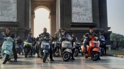 Riding Bersama Forkopimda, Kapolres Kediri Pantau Wilayah hingga Salurkan Bansos ke Warga