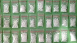 Polrestabes Surabaya Amankan Tersangka Pengedar Narkoba, Sita 42,9 Gram Sabu