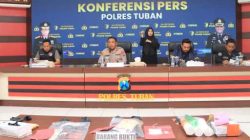 Polres Tuban Amankan Tersangka Komplotan Pencuri Sapi