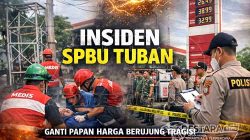 Pegawai SPBU di Tuban Tersengat Listrik, Satu Meninggal Dunia Saat Ganti Papan Harga