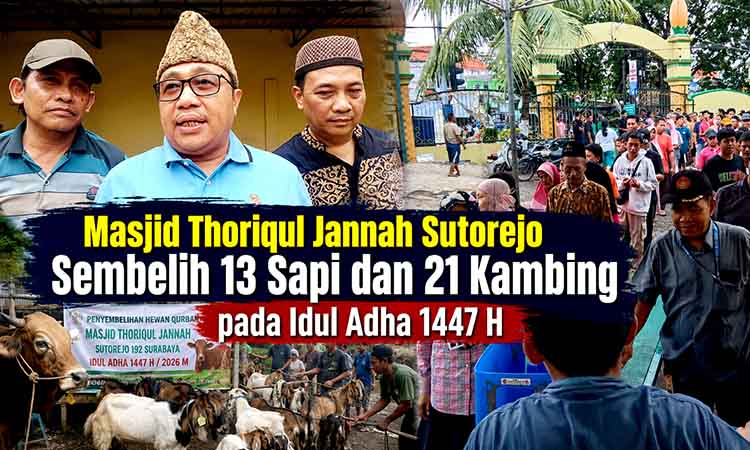 Idul Adha 1447 di Masjid Thoriqul Jannah