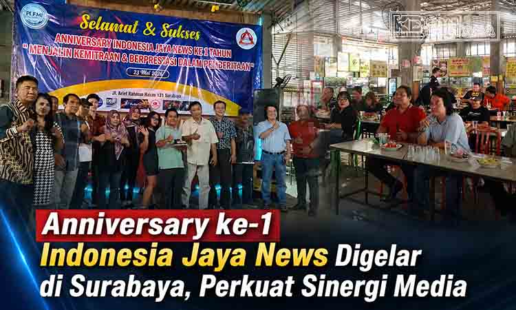 Indonesia Jaya News rayakan anniversary pertama MDN