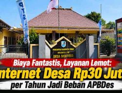 Internet di Tuban Disorot, Bayar Rp2,5 Juta per Bulan tapi Kualitas Dikeluhkan