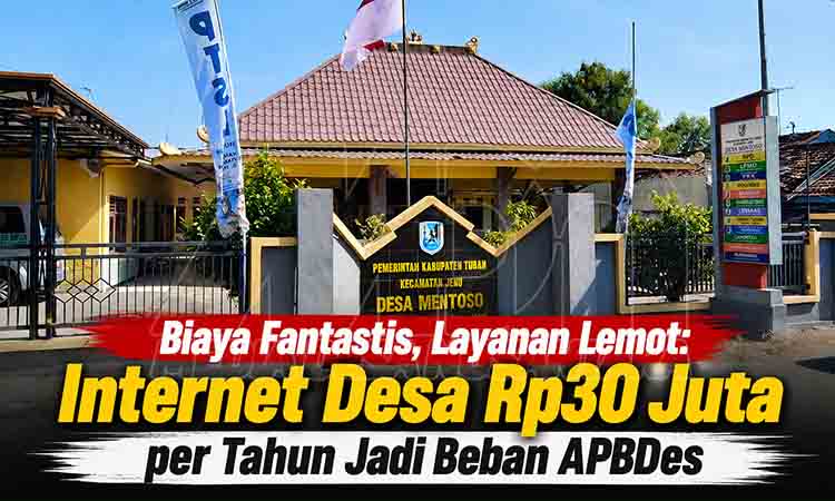 Internet desa Rp30 juta per tahun