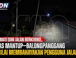 26 Tiang PJU di Ruas Mantup–Balongpanggang Mati Total, Pengendara Keluhkan Jalan Gelap dan Rawan Kecelakaan