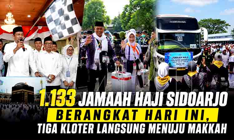 Jamaah Haji Sidoarjo Berangkat Hari Ini MDN